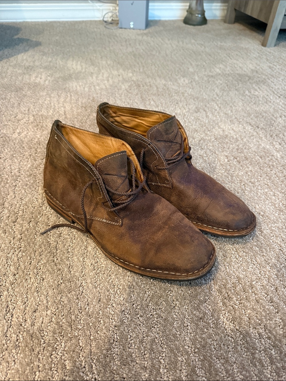 Men’s Trask Suede Chukka Boots